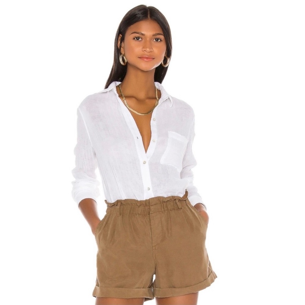 Rails NWT White Ellis Shirt ✨ Size Medium